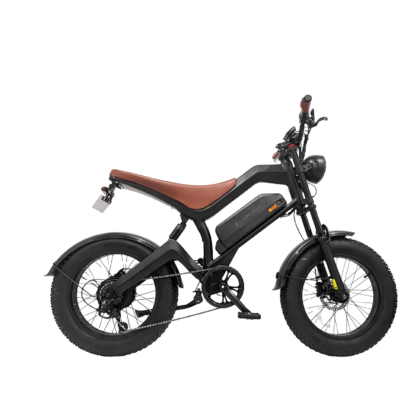 E-Bike USA Avalon - Fat Tire Motorbike Style Commuter Road/Offroad E-Bike