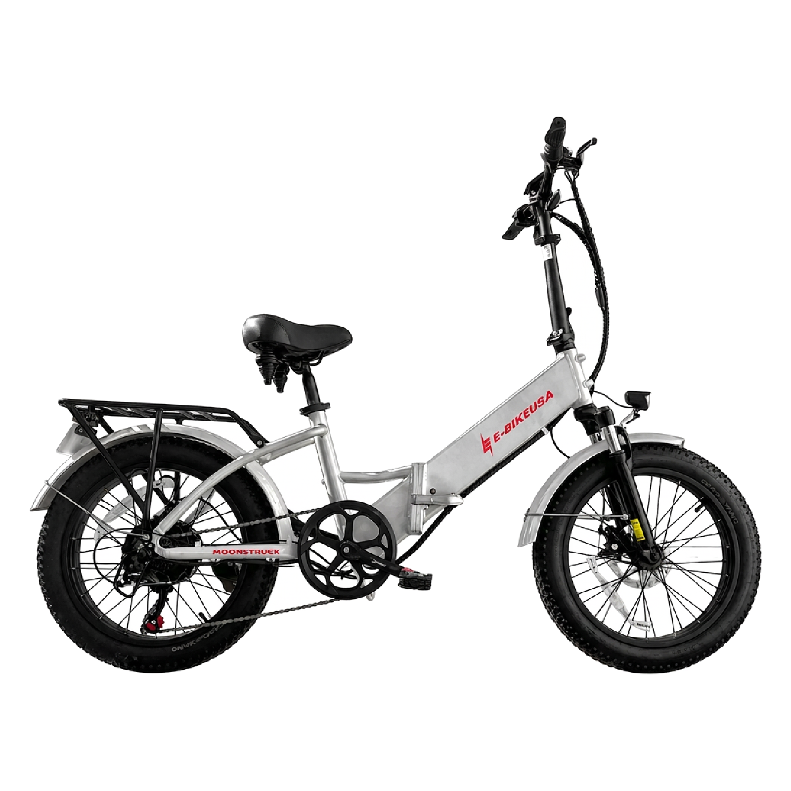 E-Bike USA Moonstruck - Folding Cargo Commuter Step-Through E-Bike