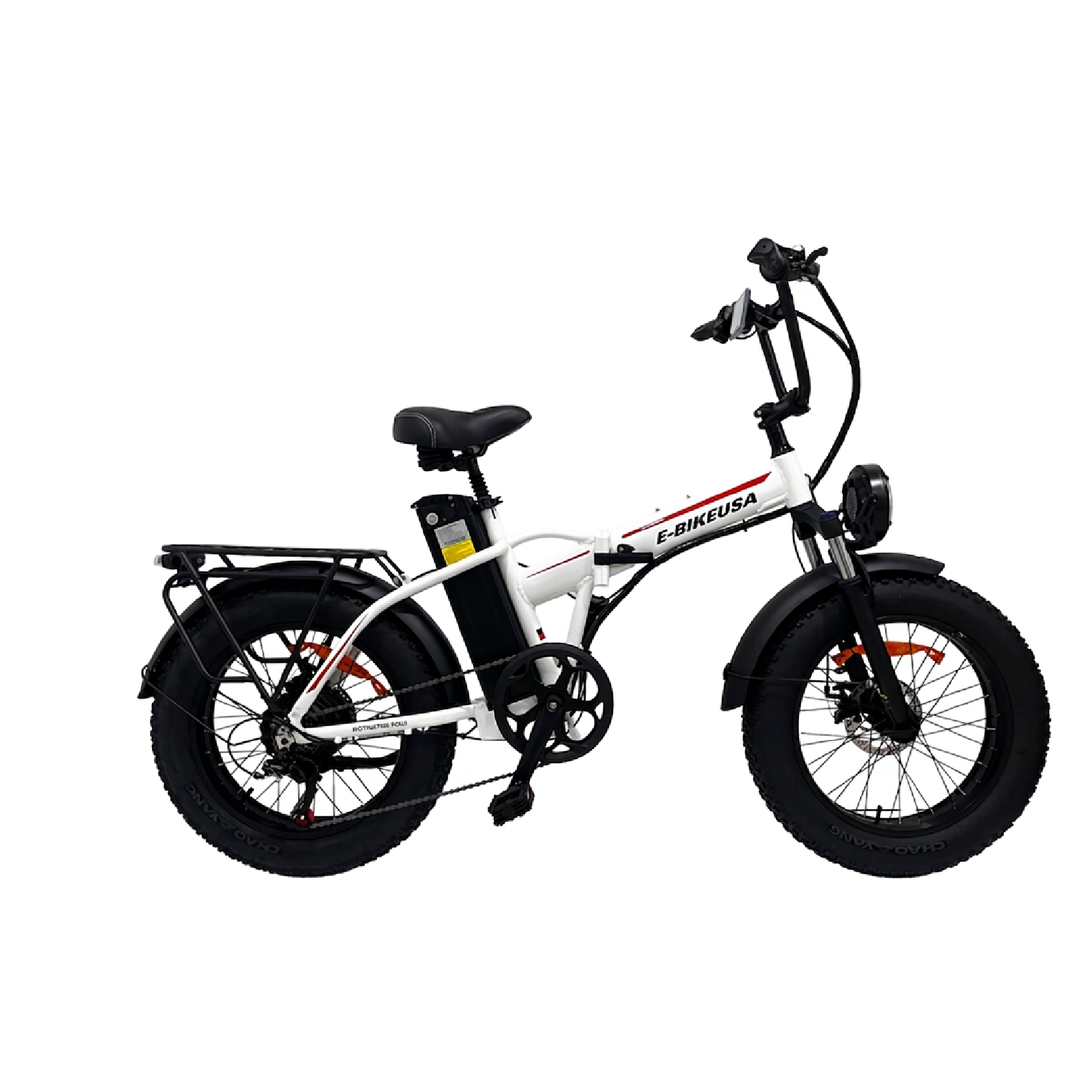 E-Bike USA Motivator Plus - Fat Tire BMX-Style Cargo Commuter E-Bike