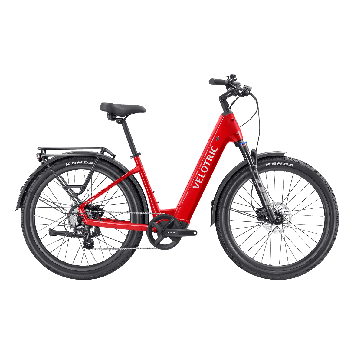 Velotric Discover 2 - Road/Offroad Cruiser Commuter Cargo Step-Through E-Bike