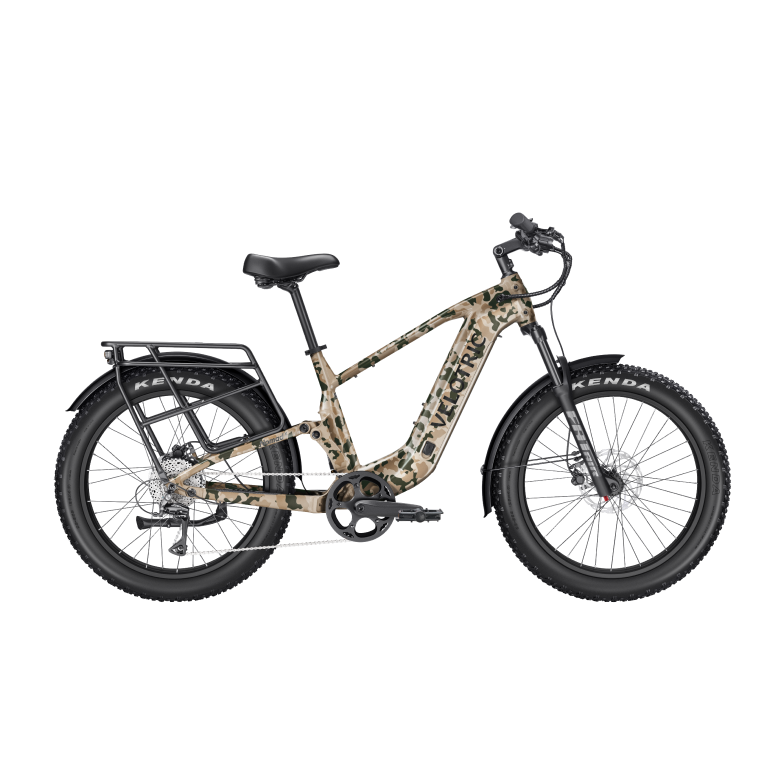 Velotric Nomad 2X Full Suspension - Fat Tire Mountain Step-Through E-Bike